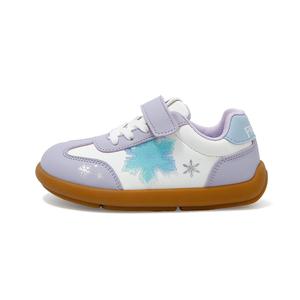 Женские повседневные низкие кроссовки серии Frozen, устойчивые к истиранию Disney, Beige White Purple