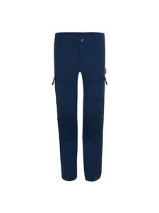 Trollkids Зауженные треккинговые брюки Nordfjord с отстегивающимися штанинами, темно-синего цвета