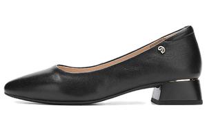 Туфли на высоком каблуке женские черный Aokang