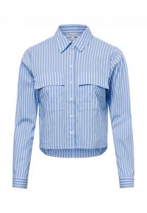 Блузка на пуговицах Marie Lund, светло-голубой