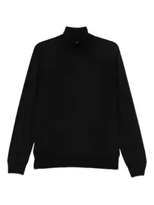 Топ с высоким воротником Gran Sasso, черный