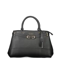 Черная женская сумка из полиэтилена Guess, черный