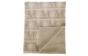 Вязаный шарф MaxMara светло-коричневый