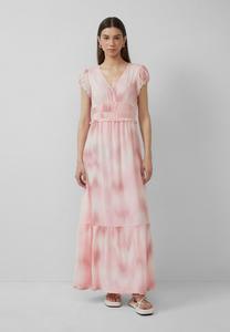 Платье макси ZARTES MIT ALL-OVER QS, светло-розовый