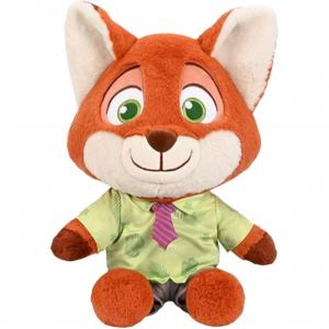 POTDEMIEL Плюшевая кукла Disney Zootopia Judy Nick Leopard Officer Lightning высотой 38 см