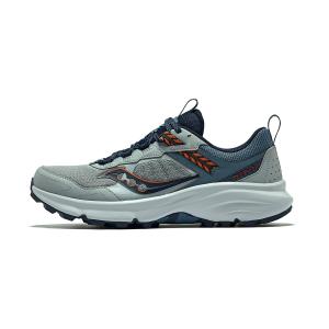 Кроссовки мужские низкие серые/синие Saucony