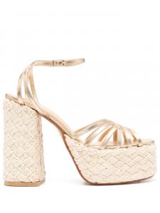 Сандалии Castañer 130 мм Farah, золотой