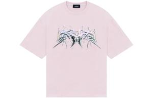 WE11DONE Футболка SS23 Unisex Pink