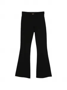 Расклешенные брюки Versace Jeans Couture, черный