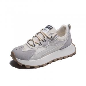 SUPEREDGE Женские противоскользящие износостойкие низкие кеды бежево-хаки, цвет Beige Khaki