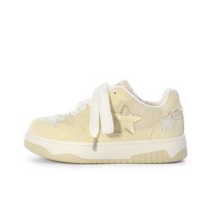 Низкие женские кроссовки PIPI PURPLE, Yellow