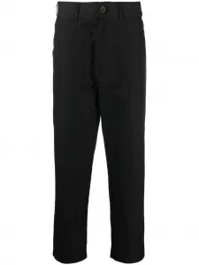 Зауженные брюки Bill с завышенной талией Studio Nicholson, черный