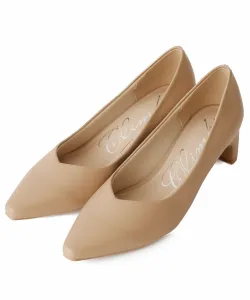 Туфли на каблуке с заниженной талией Pourvous, цвет Beige