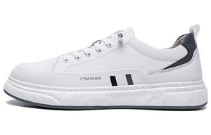 Кроссовки CВ°BANNER Skateboard Shoes Men Low-Top White
