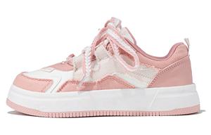 Низкие женские кроссовки SEMIR, White Pink