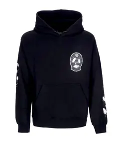 Черная толстовка с капюшоном и карманом-кенгуру. Propaganda, черный