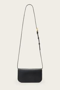 Кожаная сумка MAEVE Allsaints, черный