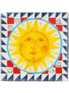 Фарфоровая подставка среднего размера Dolce & Gabbana, желтый