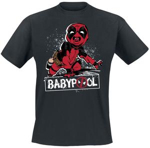 Футболка Deadpool Deadpool And Wolverine - Babypool, черный