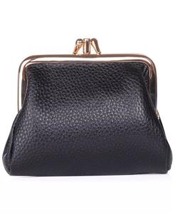 Женский мини-кошелек с тройной рамкой Dopp, черный