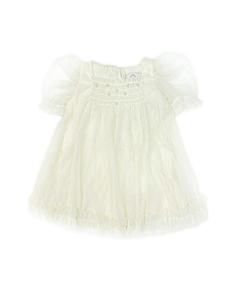Платье из тюля Petite Maison Kids для девочек Bella Buttermilk – Baby, Little Kid, Big Kid, белый