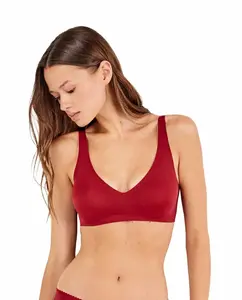 Бюстгальтер push-up с вынимаемой пеной Gisela, гранатовый