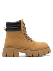 Ботильоны на шнуровке Jenny Fairy, коричневый