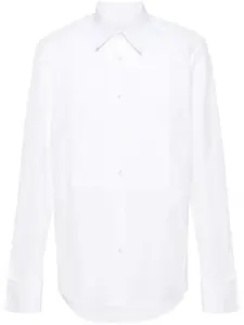 Рубашка с манишкой Lanvin, белый