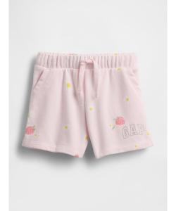 (K)babyGap GAP Logo Pull-On French Terry Shorts