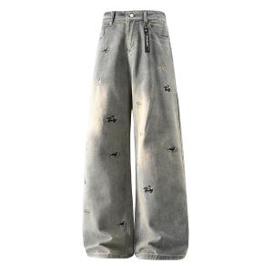 Джинсы Unisex Moderate Straight Fit X1617, светло-синий jeans