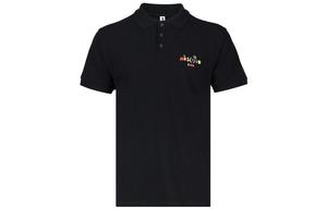 MOSCHINO Мужская черная поло