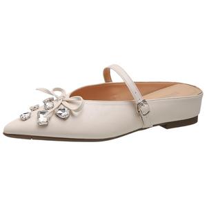 City camel Женские закрытые тапочки экрю, цвет Ecru