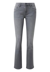 QS Джинсы Regular 'Catie' в сером дениме