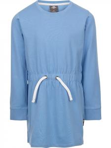 Trespass Детское длинное платье "Junie Casual Dress" синего цвета