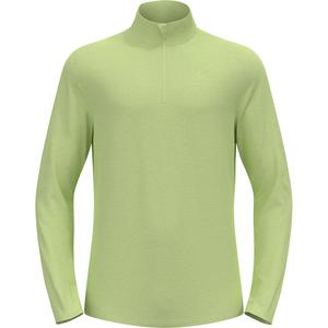 Мужская рубашка Roy с длинным рукавом и молнией 1/2 Odlo, зеленый