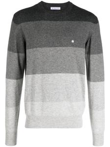 Вязаный джемпер с вышитым логотипом Manuel Ritz, серый