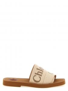 Сандалии 'Woody' CHLOÉ, бежевый