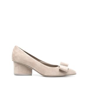 Туфли Ferragamo Ornament с декором Salvatore Ferragamo, серый