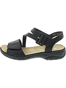 Rieker Черные сандалии