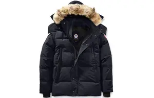 Canada Goose Пуховик зимний мужской тёмно-синий, Dark Blue