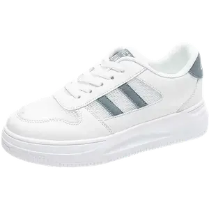 Alxnan Низкие женские скейтерские кеды синие, цвет Blue