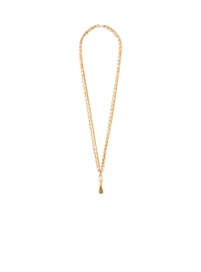 Длинное ожерелье из латуни золотистого цвета Sync Balmain