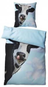 Постельное белье голова коровы 135 х 200 см. Sanilo, черный