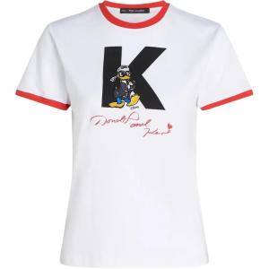 Футболка Karl Lagerfeld X Disney Petite KARL LAGERFELD / Karl Lagerfeld Jeans, белый