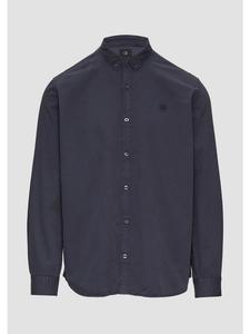 QS Рубашка 5883_темно-синего цвета