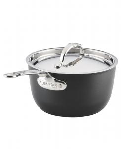 Ковш  с крышкой Hestan TITUM Fusion Nonstick, 2,8 л, черный/серебристый