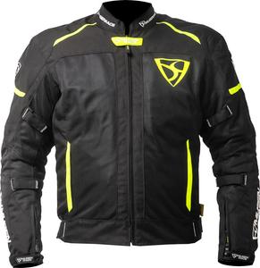 Мотоциклетная текстильная куртка MUGENRACE fuggire-a, Black/Yellow