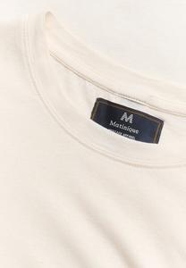 Базовая футболка Matinique, кремово-белая Majerod Crew Heritage