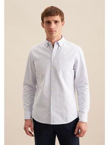 Рубашка Seidensticker, средне-синий