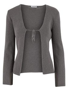 Вязаный кардиган Noisy May темно-серого цвета Noisy may
